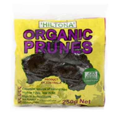 Hiltona Prunes Organic 250g