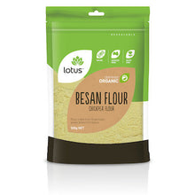 Load image into Gallery viewer, Lotus Besan Flour Organic 500g
