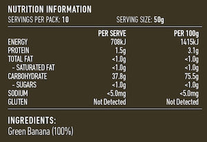 Lotus Green Banana Flour 500g